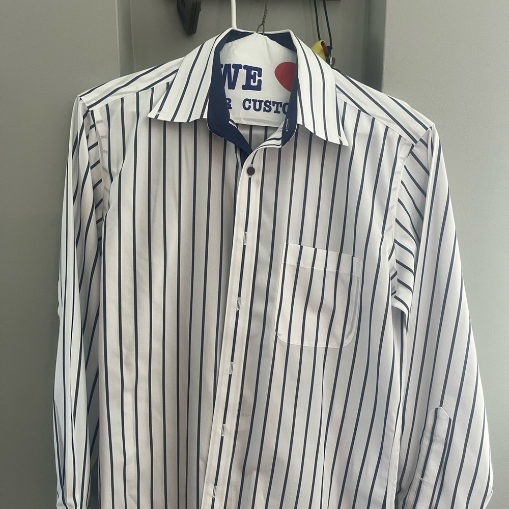 Paul Frederick dress shirt non iron two ply cotton